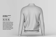 3D Mens Bomber Jacket Apparel Cloth, an Object 3D Model by 3D Resource (Thumbnail 5 of 6)