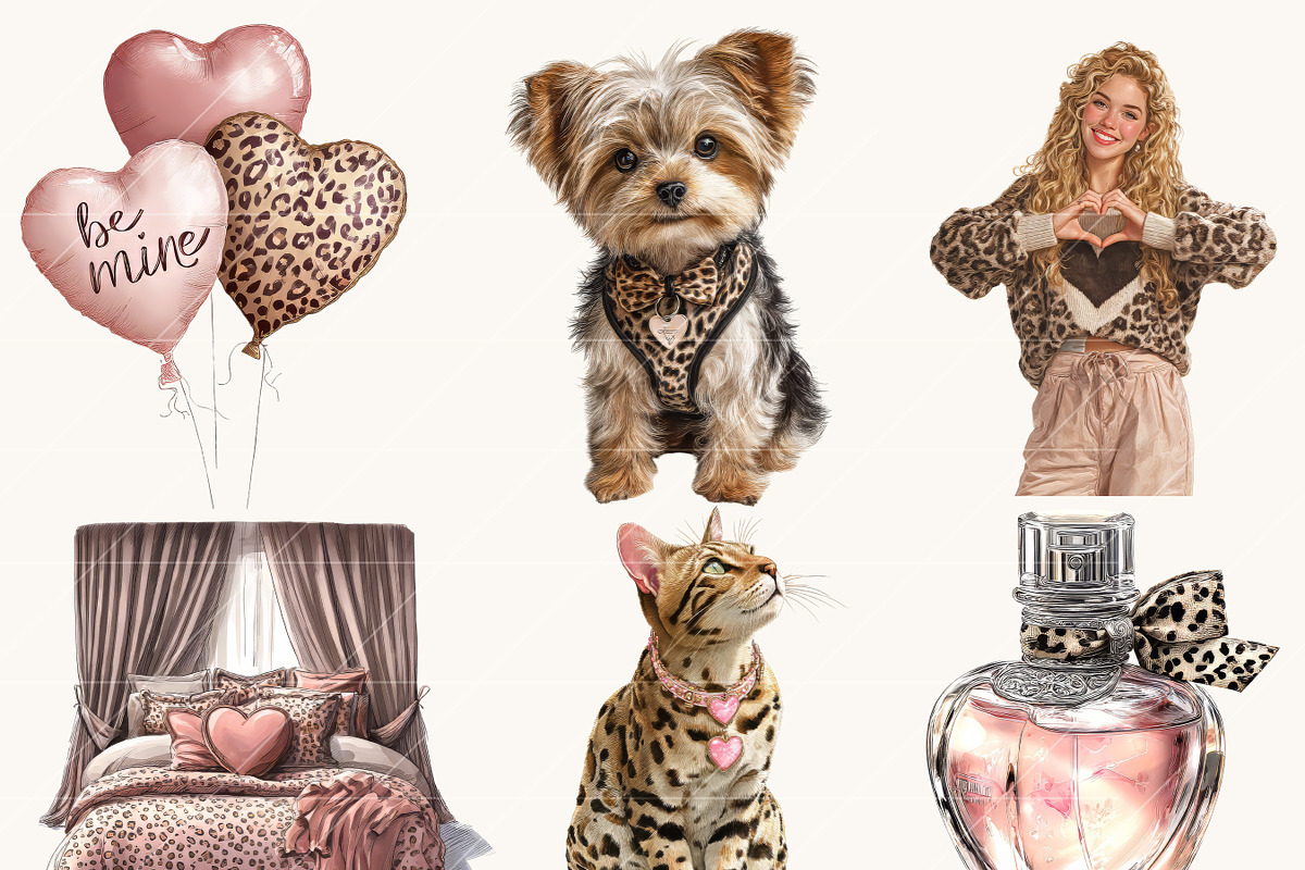 Happy Valentines Day Clipart, a Seasonal Illustration by Design Scotch (Photo 8 of 8)