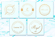 PREMIUM 120 Stamp Logo Bundle, a Branding & Logo Template by IsikChic (Thumbnail 26 of 30)