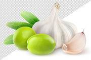 Green olives and spices, an Object Graphic by Fruits+Veggies (Thumbnail 2 of 6)