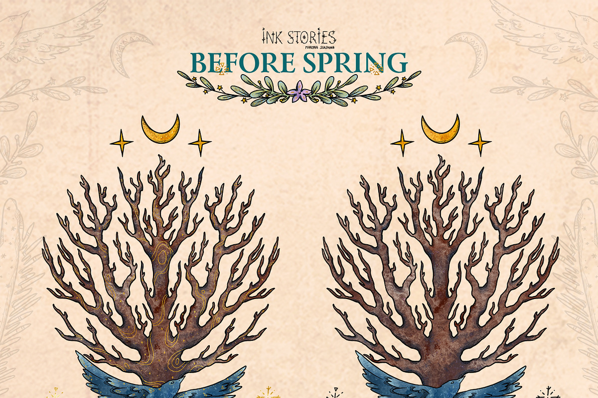Before Spring | Late Winter Set, a Seasonal Illustration by Ink Stories (Photo 9 of 22)