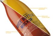 Juice Round Bottle Mockup, a Product Mockup by HexenDesigns (Thumbnail 8 of 12)