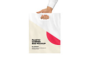 Plastic Carrier Bag Mockup, a Packaging Mockup by Green Art (Thumbnail 2 of 5)