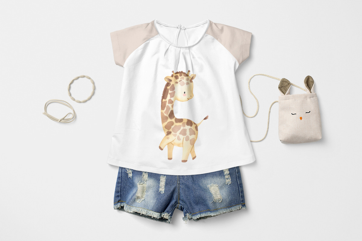 SAFARI ANIMALS. Watercolor set, an Animal Illustration by OlliArtDesign (Photo 4 of 9)