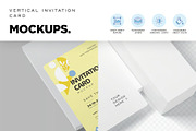 Beautiful 5x7 Invitation Card Mockup, an Advertising Mockup by megostudi0 (Thumbnail 3 of 7)