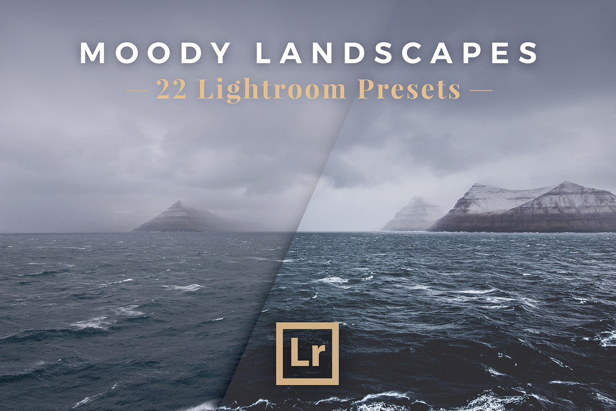 Moody Lightroom Presets - Landscapes, an Action Add-On by PhotoMarket (Photo 2 of 35)