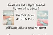 Pastel Spring Digital Papers Bundle, an Object Illustration by Fusion Dream (Thumbnail 9 of 10)