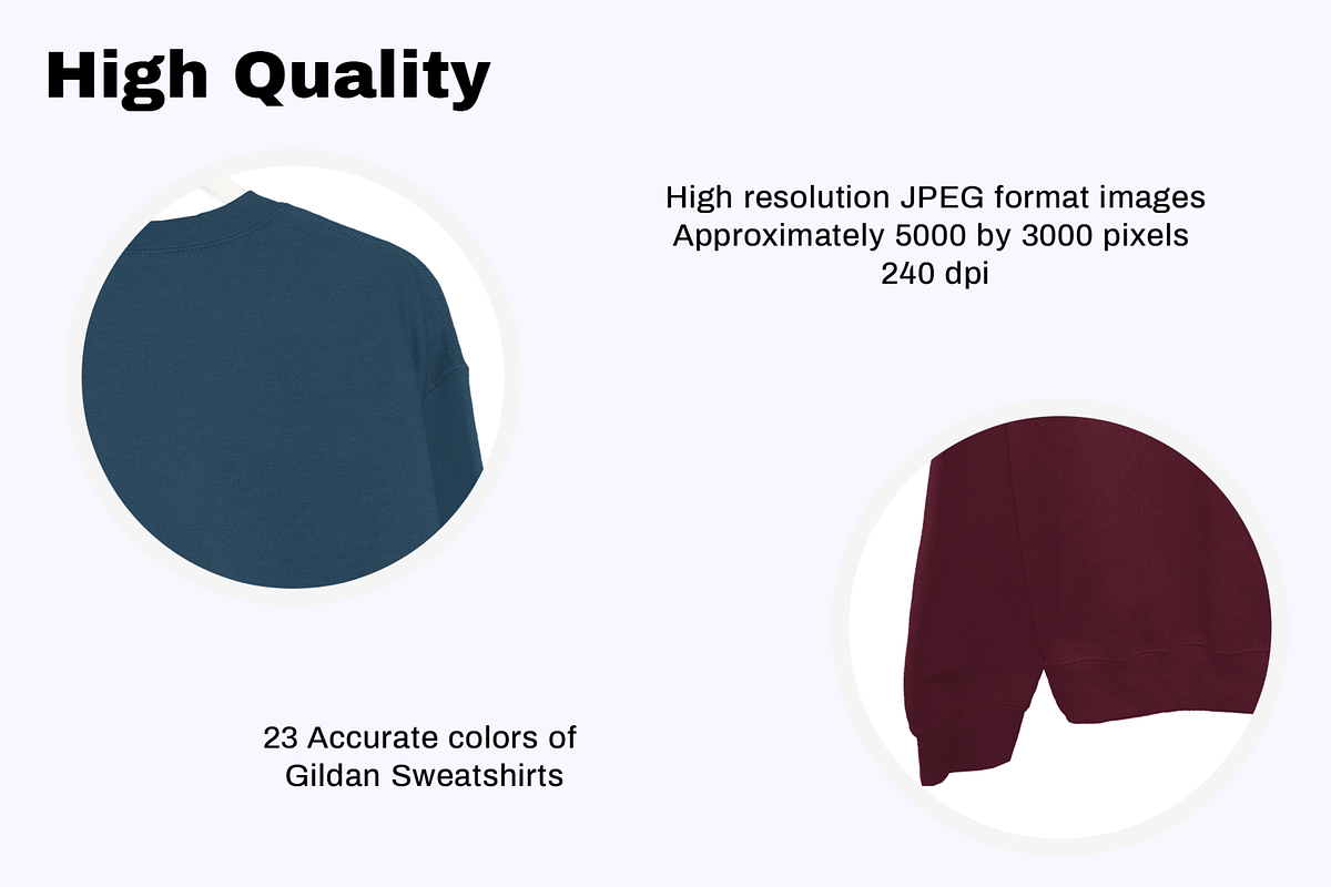 Gildan Sweatshirt Back Mockup Bundle, a Hoody Mockup by creativsupply (Photo 3 of 5)