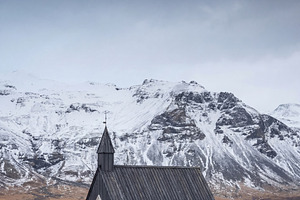 The Black Church in Iceland, a Nature Photo by Virgo Studio