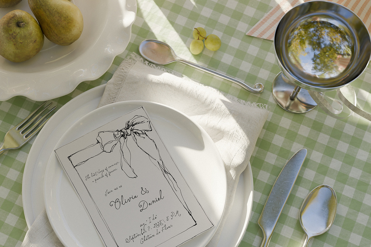 End of Summer: Line Art Collection, a Decorative Illustration by Purple (Photo 7 of 12)