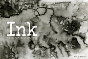 Black ink. Backgrounds, a Decorative Illustration by Noli Molly Store (Thumbnail 1 of 8)