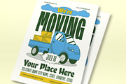 We're Moving Flyer, a Flyer Template by graphicook (Thumbnail 2 of 3)