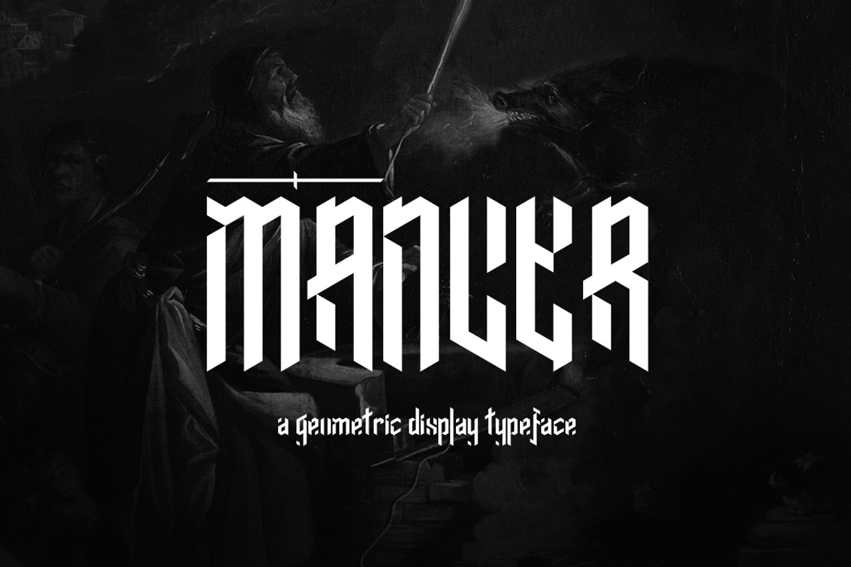 Mancer Typeface
