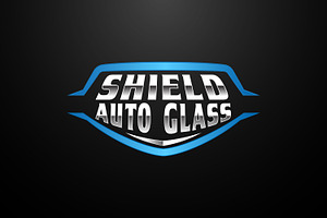 Windshield Auto Glass Repair Logo, a Branding & Logo Template by Signatoro