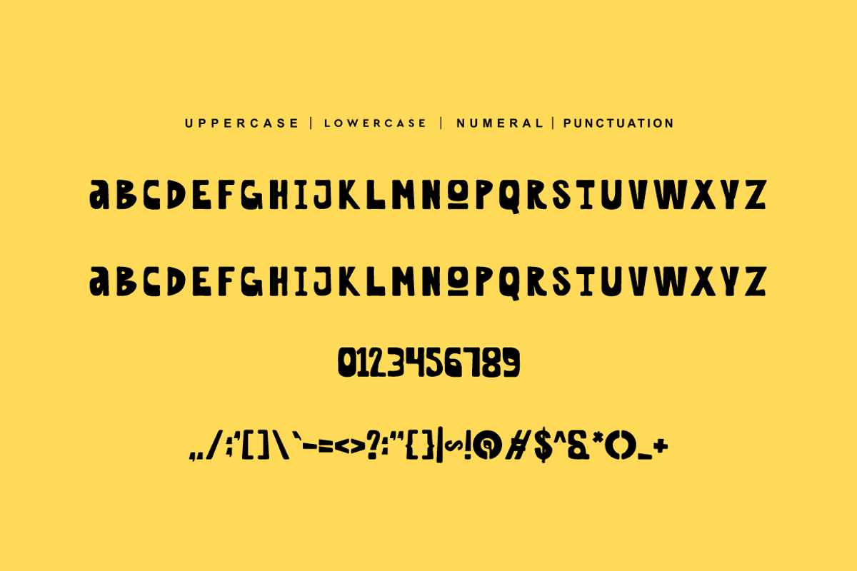 Rawgone - Comic & Kids Font, a Sans Serif Font by QR Design Studio (Photo 5 of 6)