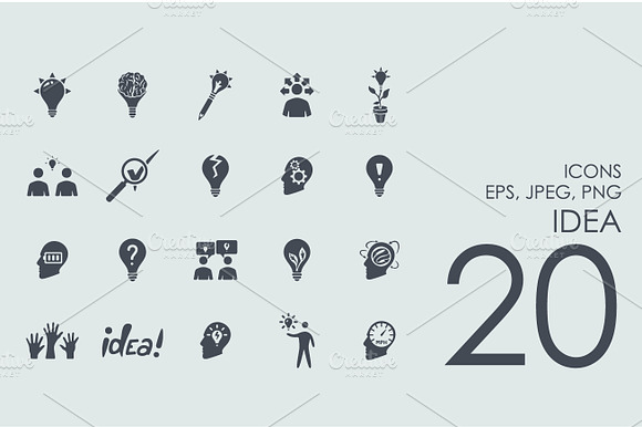 20 Idea Icons