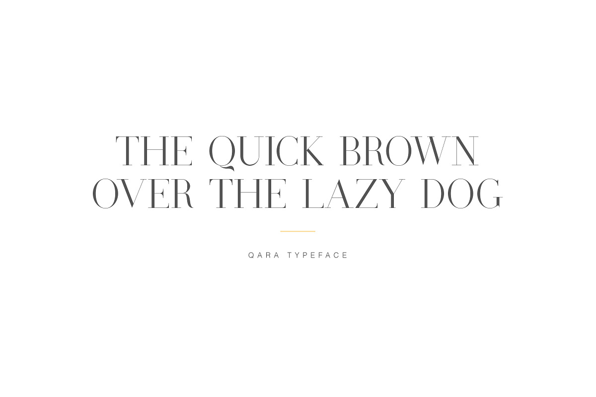 Qara - Timeless Elegance, a Serif Font by Tammami (Photo 12 of 12)