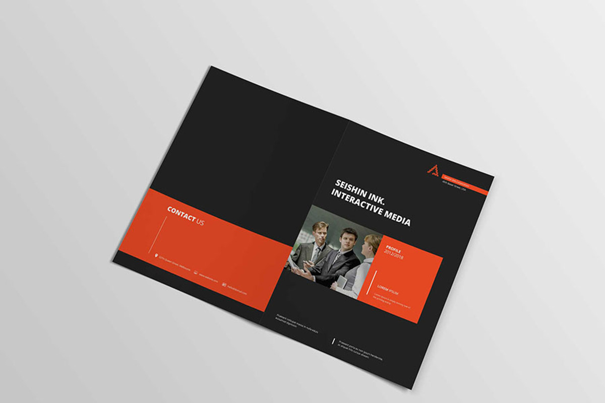 Corporate Brochure 2, a Brochure Template by CreativeGigs (Photo 1 of 7)