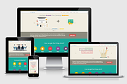SWING - One Page Responsive Template, a Bootstrap Template by SWART (Thumbnail 2 of 2)