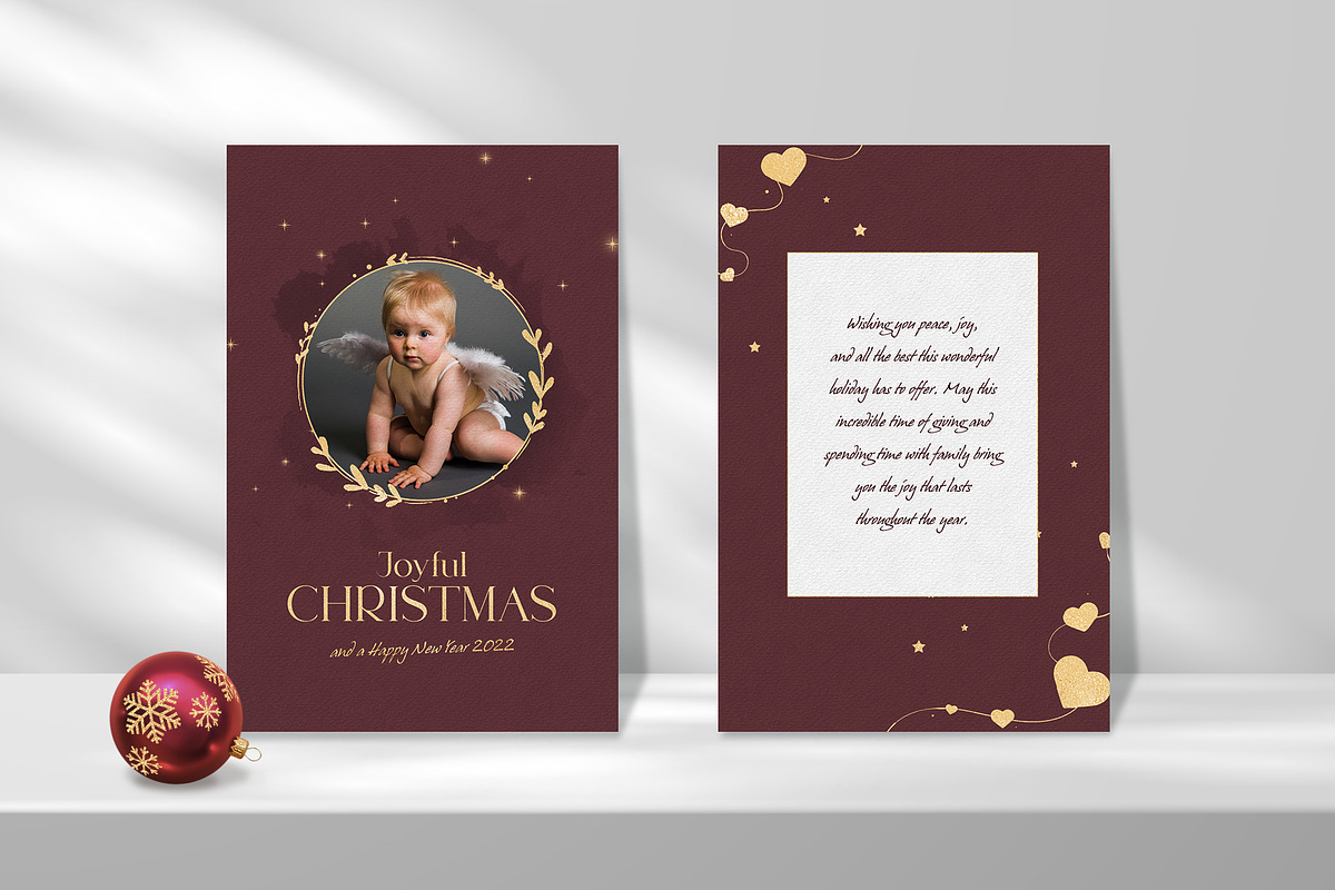 Christmas Photo Cards - PS, a Card Template by Imagination Area (Photo 10 of 20)