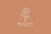 Elegant Floral Line Art Beauty Logo, a Branding & Logo Template by Signatoro (Thumbnail 2 of 4)