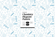Chemistry Diagram Pattern, a Pattern Graphic by Neermana (Thumbnail 1 of 5)