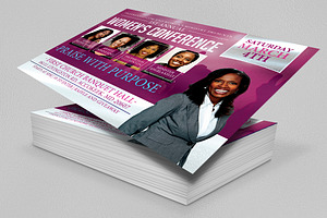 Women's Conference Flyer Template