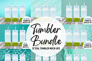 Tumbler Mock Up Bundle for Canva, a Cups & Container Mockup by palmettosvg (Thumbnail 4 of 5)