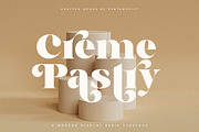 Creme Pastry | Cheek Display, a Serif Font by Pentagonistudio (Thumbnail 1 of 10)