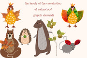 Dried Herbarium Thanksgiving leaves, an Animal Illustration by NataLyaroArt (Thumbnail 6 of 13)