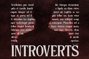 Horrifal - Horror Font, a Serif Font by Khoir (Thumbnail 2 of 9)