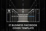 TECH COMPANY FACEBOOK PAGE TEMPLATE, a Social Media Template by NeptuneDesign (Thumbnail 1 of 2)