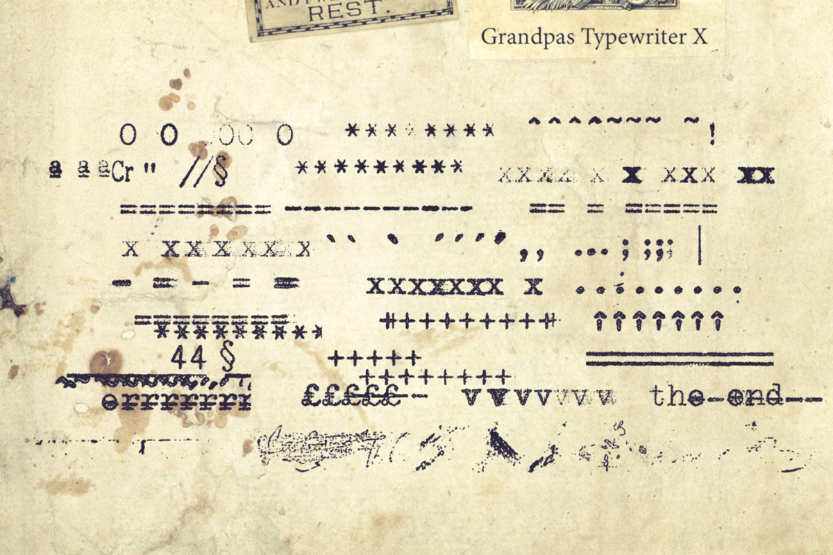 Grandpa's Typewriter preview 3