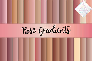 Rose Gradient Digital Paper