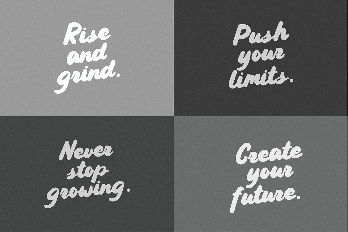 Jhouline Bold Script Font, a Handwritten Font by Tyedge Studio (Photo 4 of 7)