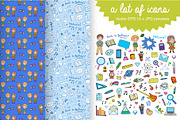 Back to school: vector set, an Education Illustration by natsa (Thumbnail 3 of 5)