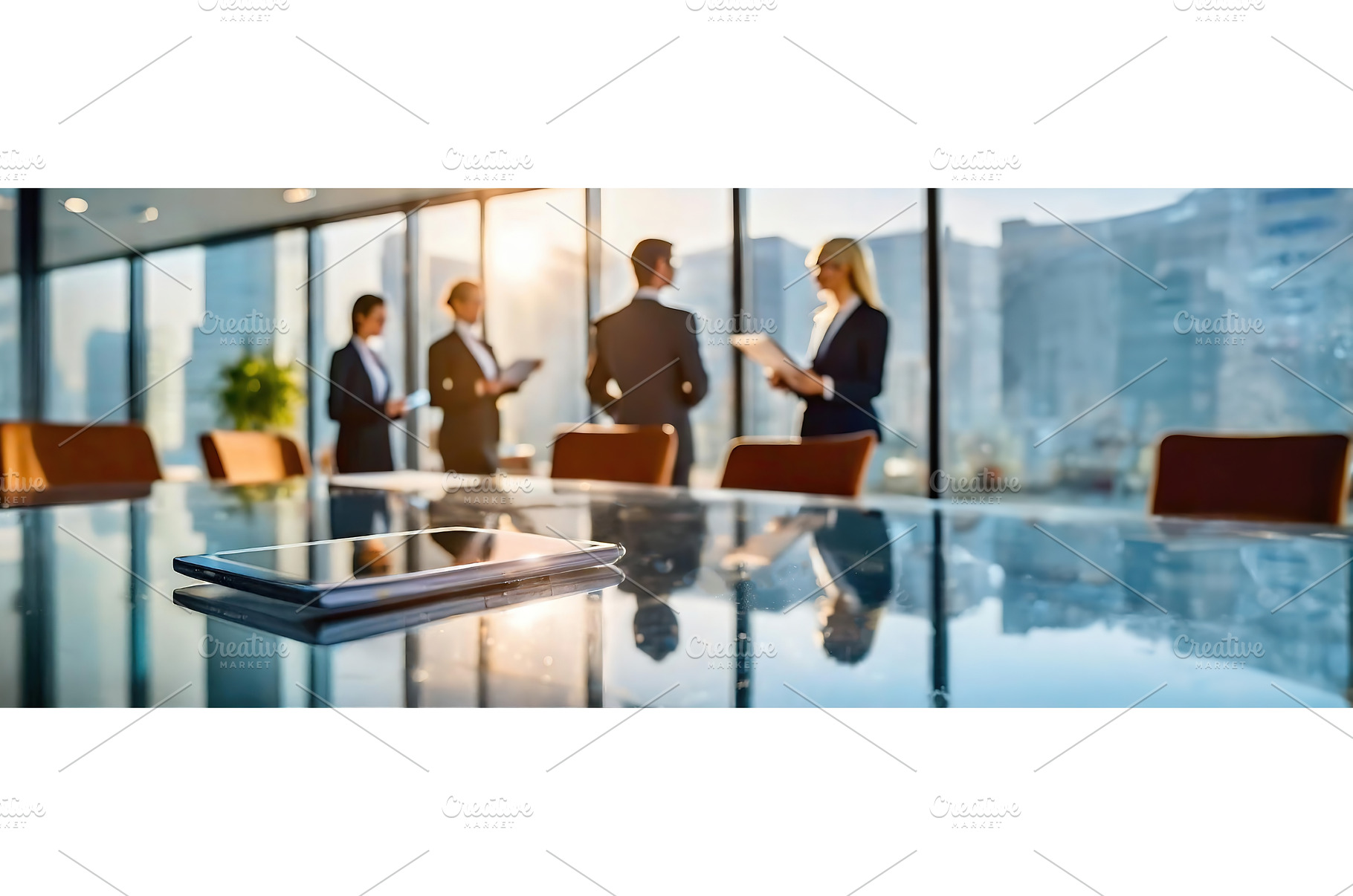 A smartphone resting on a conference, a Business Photo by Igor Tichonow