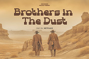 Dusty Rodeo - Vintage Western Font, a Serif Font by Flawless And Co (Thumbnail 5 of 10)