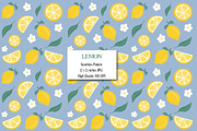 Lemon Seamless Pattern, a Pattern Graphic by Villa 11 Estudio (Thumbnail 1 of 4)