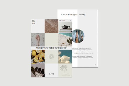 Retreat/Mastermind Booklet Template, a Magazine Template by Gem Media