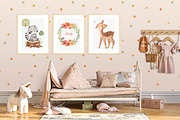 WOODLAND ANIMALS. Watercolor, an Animal Illustration by OlliArtDesign (Thumbnail 4 of 7)