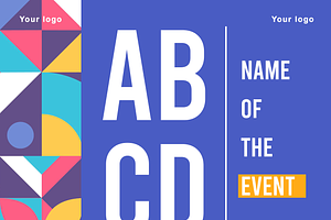 Attractive Event Poster Template, a Marketing Template by ZahraQureshi