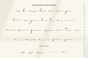 Handsome Boys | Natural Signature, a Handwritten Font by Rissyletter Studio (Thumbnail 10 of 11)
