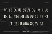 Noxa Gothic - Branding Logo Font, a Blackletter Font by Nirmana Visual (Thumbnail 8 of 10)