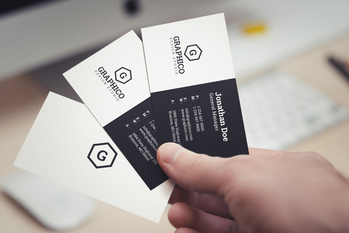 Simple Minimal Business Card - 28, a Business Card Template by ND Design (Photo 2 of 5)