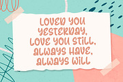 Pirco Monico - Playful Quirky Font, a Font by Blankids Studio (Thumbnail 2 of 7)