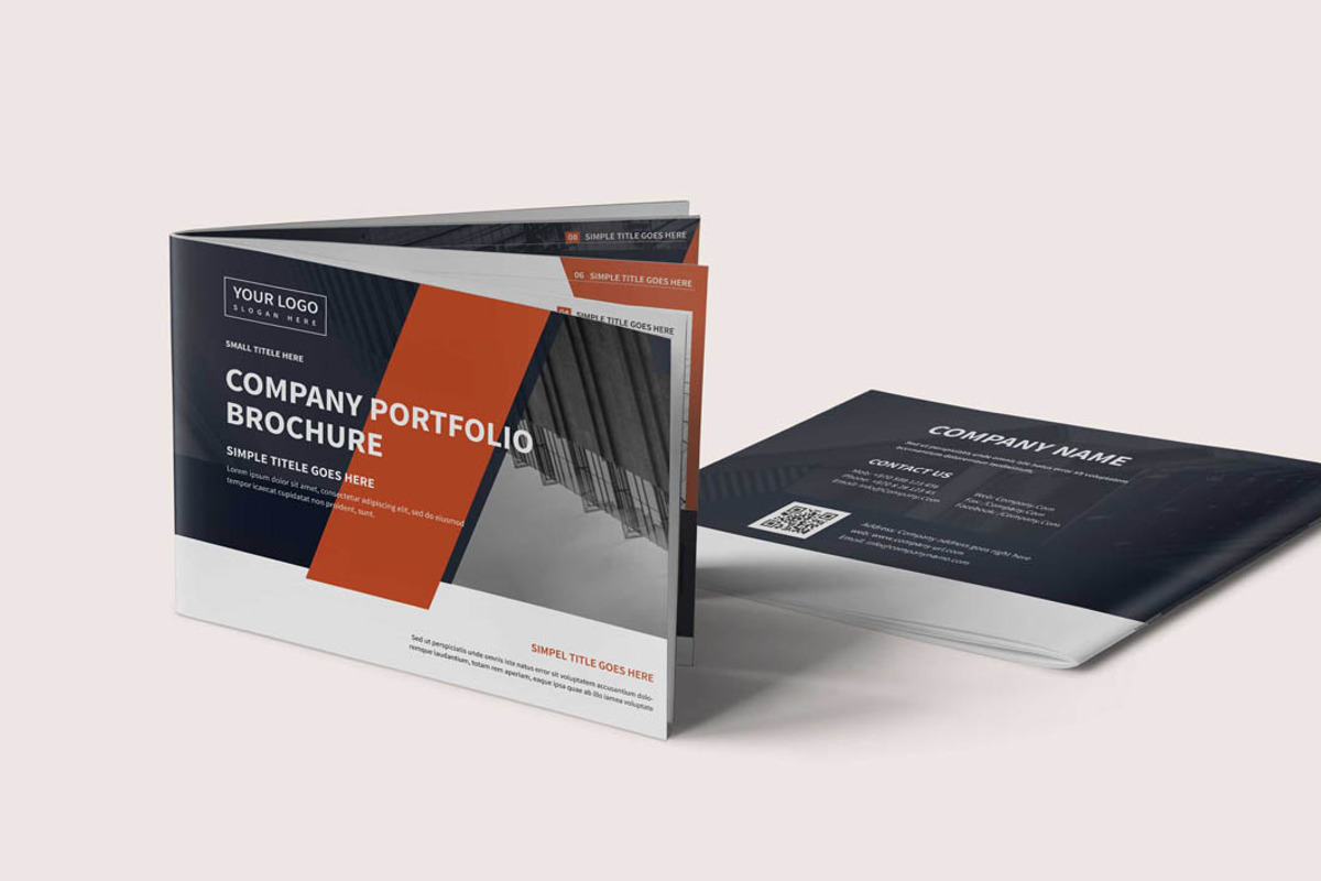 A5 Corporate Company Brochure, a Brochure Template by New Lines (Photo 1 of 15)