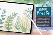 Watercolor Stamps for Procreate, a Brush Add-On by AJ Brushes (Thumbnail 3 of 8)