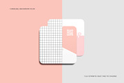 Square Business Card Mock-up, a Books & Magazine Mockup by pixiegraphics (Thumbnail 3 of 15)