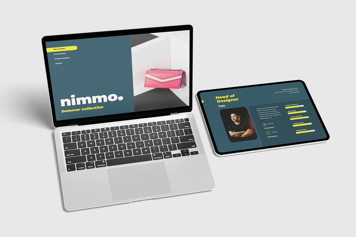 Product Display Keynote Template, a Presentation Template by TMint Creative (Photo 5 of 6)